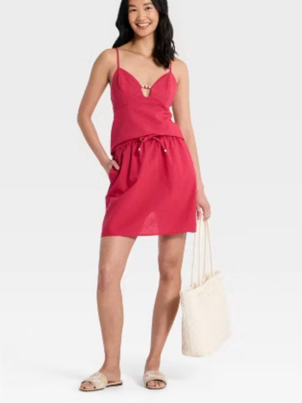NWT A New Day linen skirt, size Small